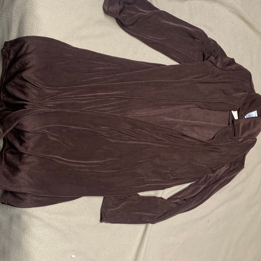 Cold water creek brown long top